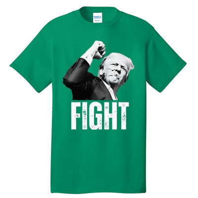 Donald Trump Fist Pump Donald Trump Shooting Tall T-Shirt