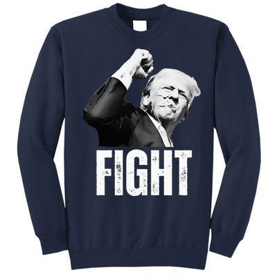 Donald Trump Fist Pump Donald Trump Shooting Tall Sweatshirt