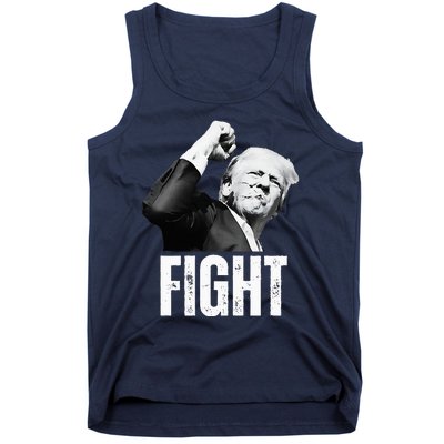 Donald Trump Fist Pump Donald Trump Shooting Tank Top