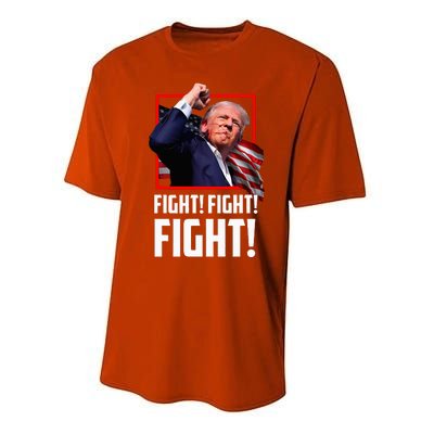 Donald Trump Fight Fighting Fighters Supporters Americans Performance Sprint T-Shirt