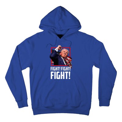 Donald Trump Fight Fighting Fighters Supporters Americans Hoodie