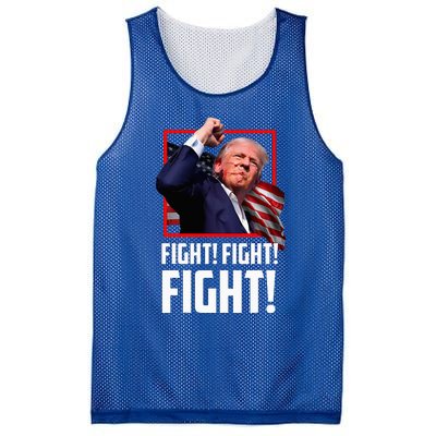 Donald Trump Fight Fighting Fighters Supporters Americans Mesh Reversible Basketball Jersey Tank