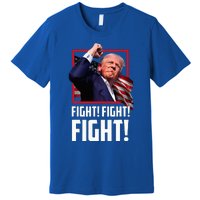 Donald Trump Fight Fighting Fighters Supporters Americans Premium T-Shirt