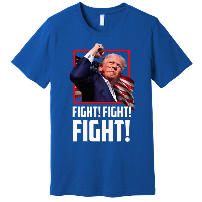 Donald Trump Fight Fighting Fighters Supporters Americans Premium T-Shirt