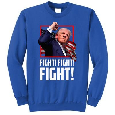 Donald Trump Fight Fighting Fighters Supporters Americans Tall Sweatshirt