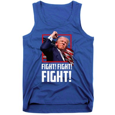 Donald Trump Fight Fighting Fighters Supporters Americans Tank Top