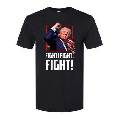 Donald Trump Fight Fighting Fighters Supporters Americans Softstyle® CVC T-Shirt