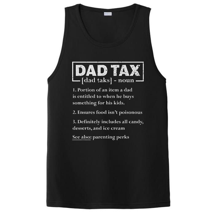 Dad Tax Funny Dad Tax Definition FatherS Day PosiCharge Competitor Tank