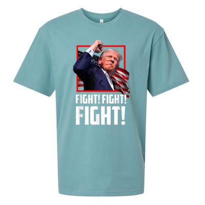 Donald Trump Fight Fighting Fighters Supporters Americans Sueded Cloud Jersey T-Shirt