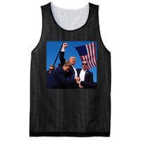 Donald Trump Fight Fist 2024 Mesh Reversible Basketball Jersey Tank