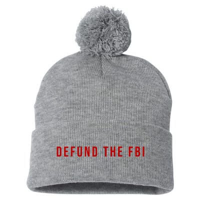 Defund The FBI Pom Pom 12in Knit Beanie