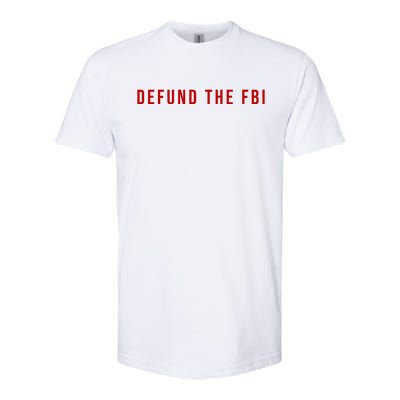 Defund The FBI Softstyle® CVC T-Shirt