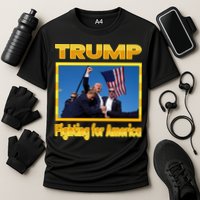 Donald Trump Fighting For America Performance Shirt