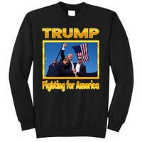 Donald Trump Fighting For America Sweatshirt