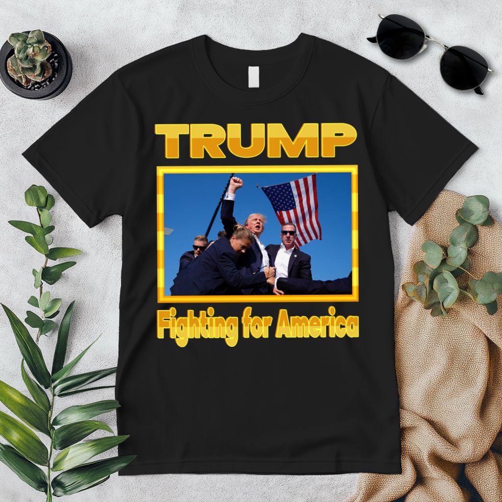 Donald Trump Fighting For America Premium T-Shirt