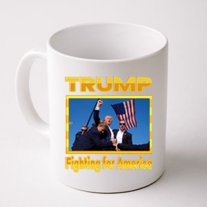 Donald Trump Fighting For America Coffee Mug