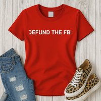 Defund The FBI Womens T-Shirt