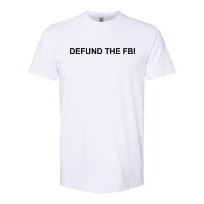 Defund The FBI Softstyle® CVC T-Shirt