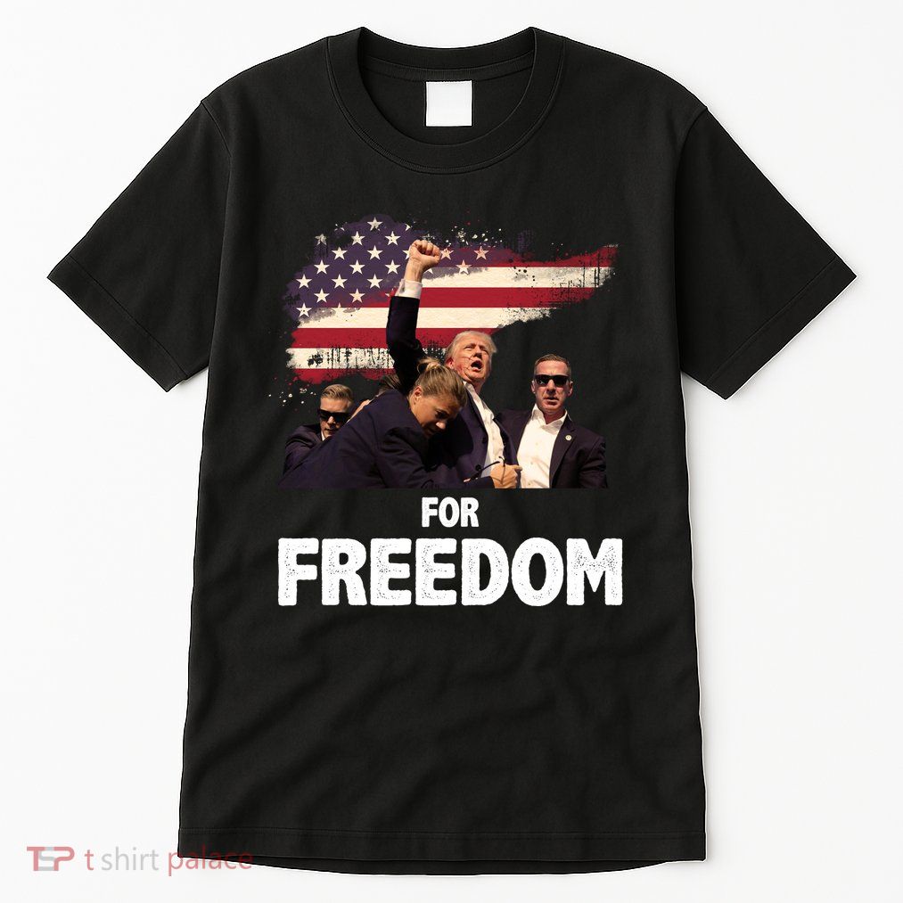Donald Trump For Freedom Tall T-Shirt