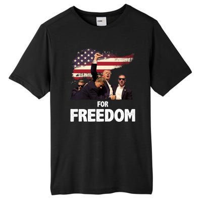 Donald Trump For Freedom Tall Fusion ChromaSoft Performance T-Shirt