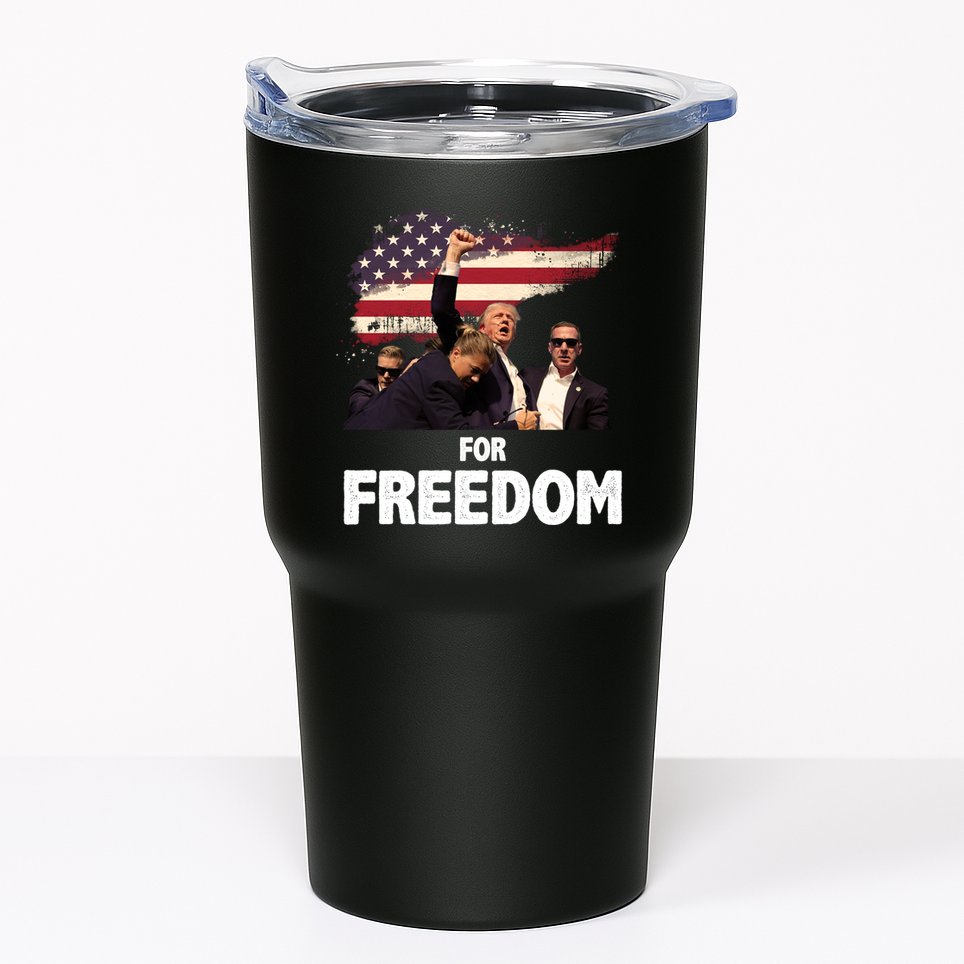 Donald Trump For Freedom Tumbler