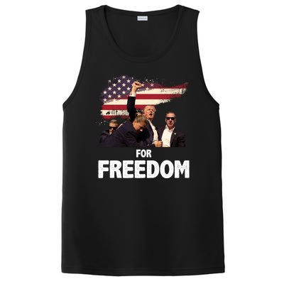 Donald Trump For Freedom PosiCharge Competitor Tank