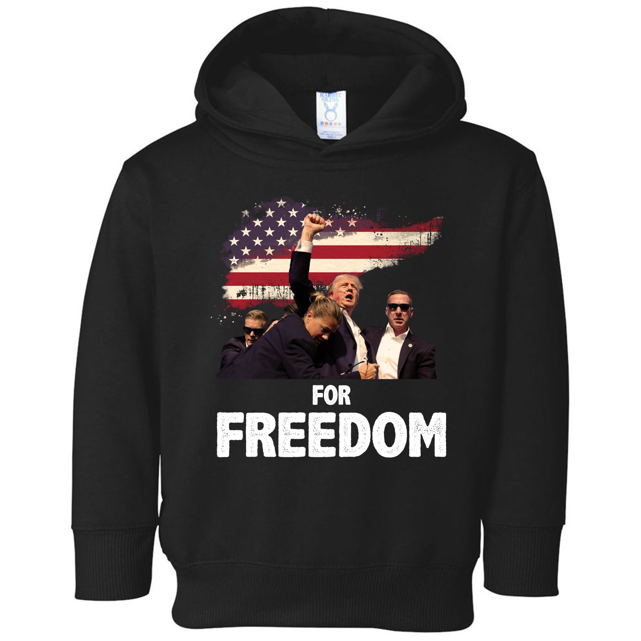 Donald Trump For Freedom Toddler Hoodie