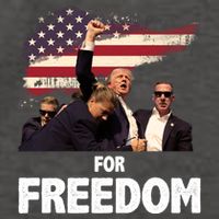 Donald Trump For Freedom Vector Backpack