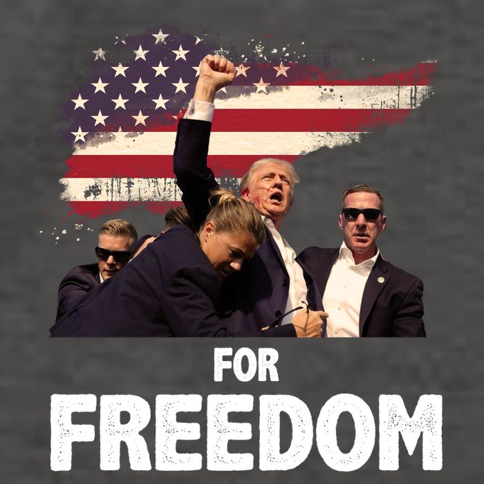 Donald Trump For Freedom Vector Backpack