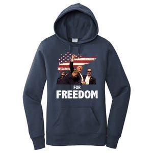 Donald Trump For Freedom Women's Pullover Hoodie