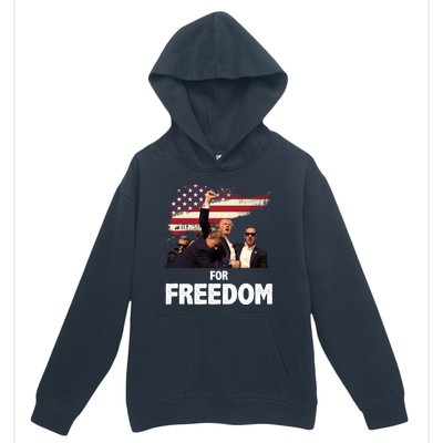 Donald Trump For Freedom Urban Pullover Hoodie