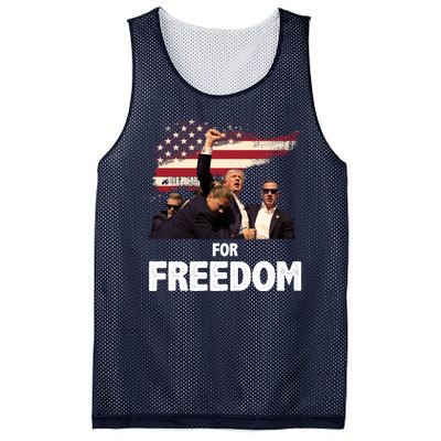 Donald Trump For Freedom Mesh Reversible Basketball Jersey Tank