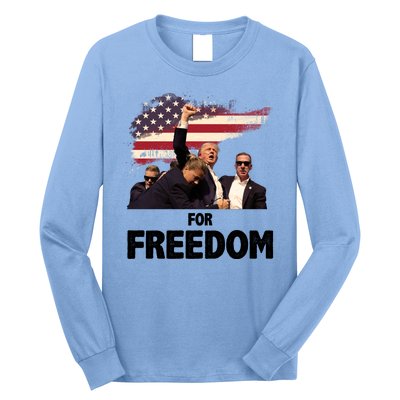 Donald Trump For Freedom Long Sleeve Shirt