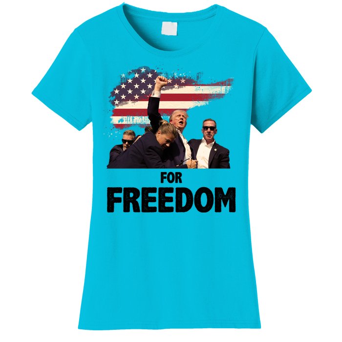 Donald Trump For Freedom Women's T-Shirt