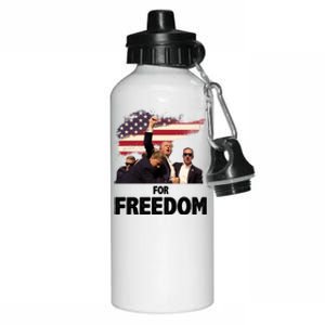 Donald Trump For Freedom Aluminum Water Bottle