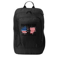 DEFUND THE FBI CIA CDC IRS... The List Could Go On City Backpack
