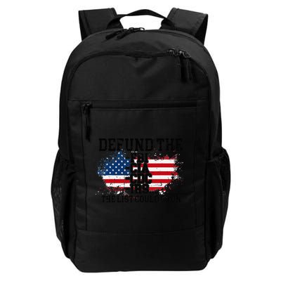 DEFUND THE FBI CIA CDC IRS... The List Could Go On Backpack