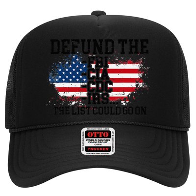 DEFUND THE FBI CIA CDC IRS... The List Could Go On Trucker Hat