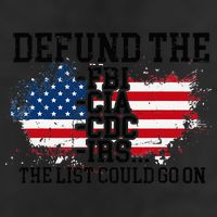 DEFUND THE FBI CIA CDC IRS... The List Could Go On Microfiber Hand Towel