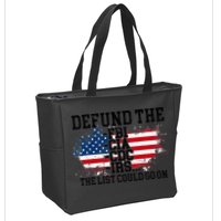DEFUND THE FBI CIA CDC IRS... The List Could Go On Zip Tote Bag