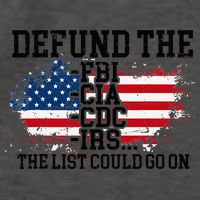 DEFUND THE FBI CIA CDC IRS... The List Could Go On Vector Backpack