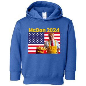 Donald Trump French Fry Cooking Fries Toddler Hoodie