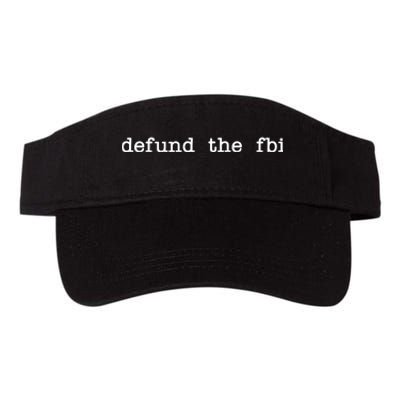 Defund The FBI Valucap Bio-Washed Visor