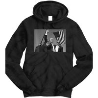 Donald Trump Fist Pump Tie Dye Hoodie