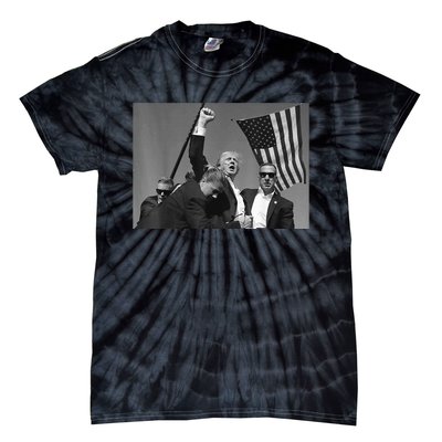 Donald Trump Fist Pump Tie-Dye T-Shirt