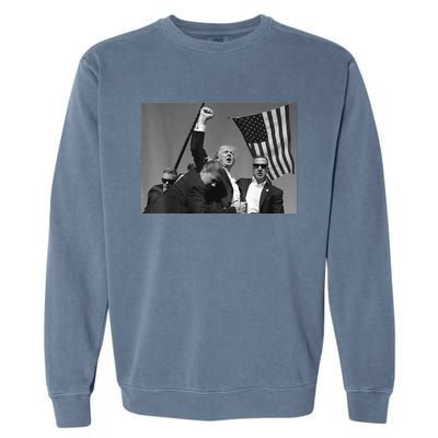 Donald Trump Fist Pump Garment-Dyed Sweatshirt