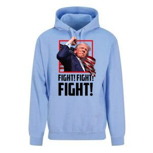 Donald Trump Fight Fighting Fighters Supporters Americans 2024 Unisex Surf Hoodie