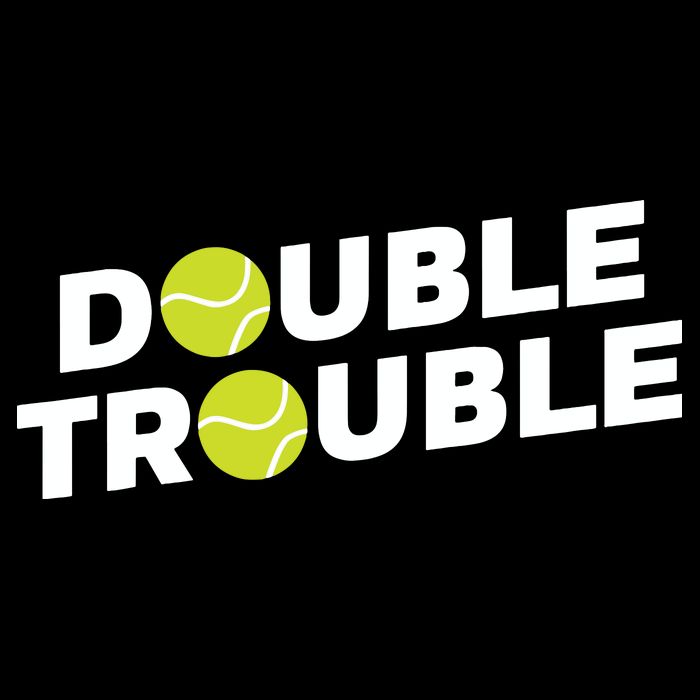 Double Trouble Funny Tennis With Tennis Balls 16 in Basic Backpack