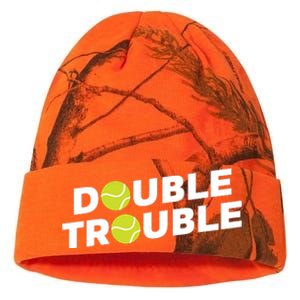 Double Trouble Funny Tennis With Tennis Balls Kati Licensed 12" Camo Beanie