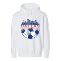 Dallas Texas Fan Fc Garment-Dyed Fleece Hoodie